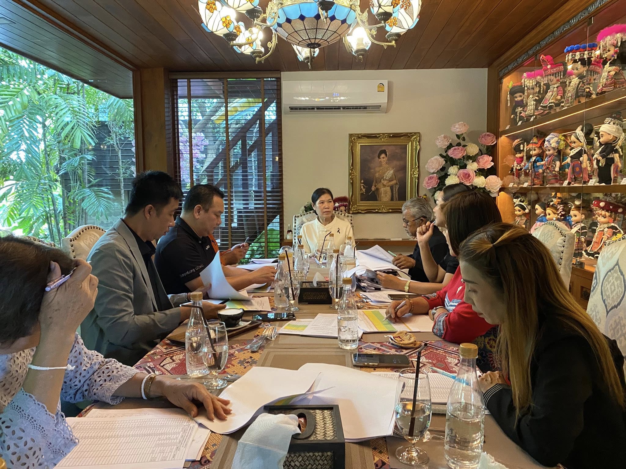 พช.สันป่าตอง ประชุมคณะอนุกรรมการกลั่นกรองและติดตามการดำเนินงานกองทุนพัฒนาบทบาทสตรีระดับอำเภอสันป่าตอง ครั้งที่3/2569